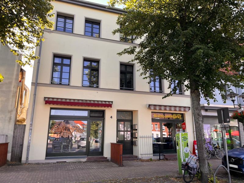 Schöne 2 Zimmerwohnung in direkter Innenstadtlage mit Blick auf den Markt